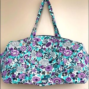 Vera Bradley Penelope’s Garden Large Travel Duffle